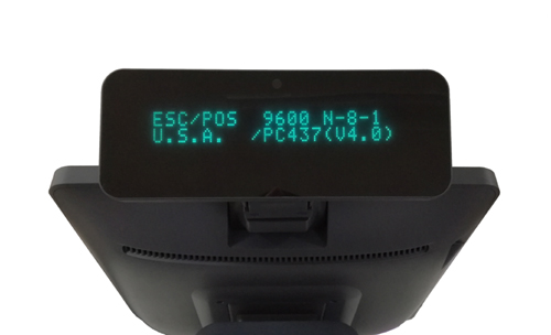 EA-700 VFD zákaznický displej 2x20, černý