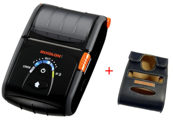 BIXOLON SPP-R200IIIiaK mobilní tiskárna 58mm +pouzdro , NFC, Bt. 5.0 - iOS, Android, Win